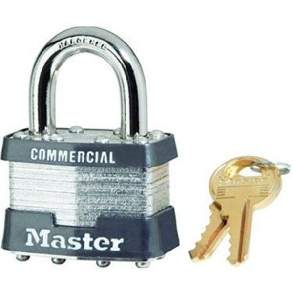 Master Lock Padlock Steel 1In Vrtcl Ka 5KA  A473